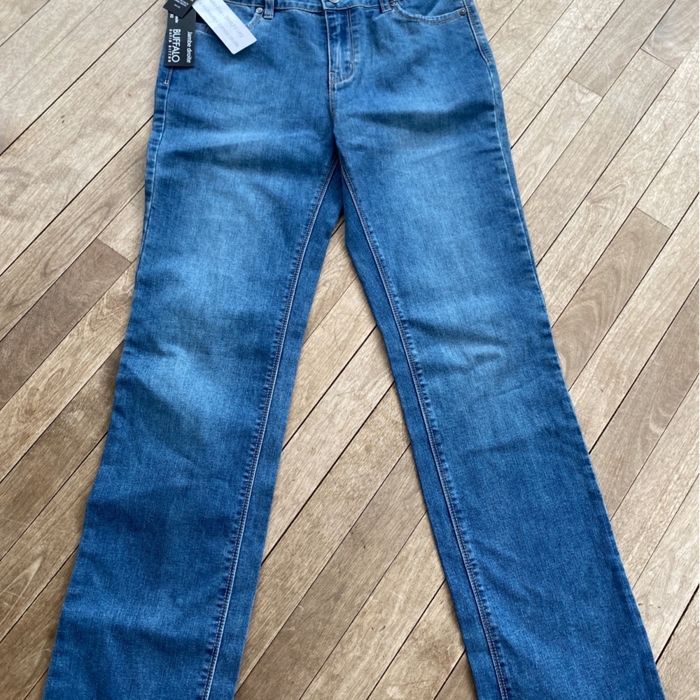 Buffalo David Bitton Mid-Rise Straight Leg Jeans for Women nwt size 8